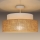 Přisazený lustr BOHO 1xE27/60W/230V bílá/béžová
