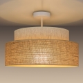 Přisazený lustr BOHO 1xE27/60W/230V pr. 40 cm krémová/béžová