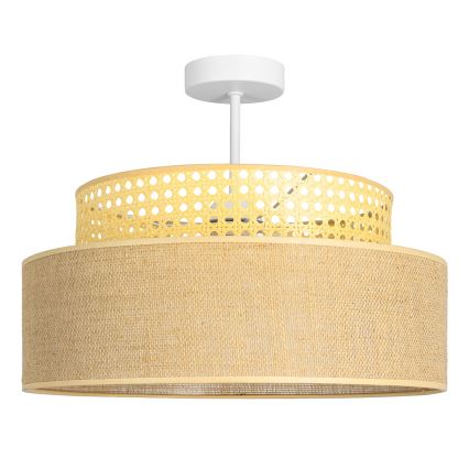 Přisazený lustr BOHO 1xE27/60W/230V ratan