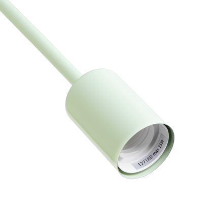 Přisazený lustr CAMBRIDGE 6xE27/15W/230V zelená