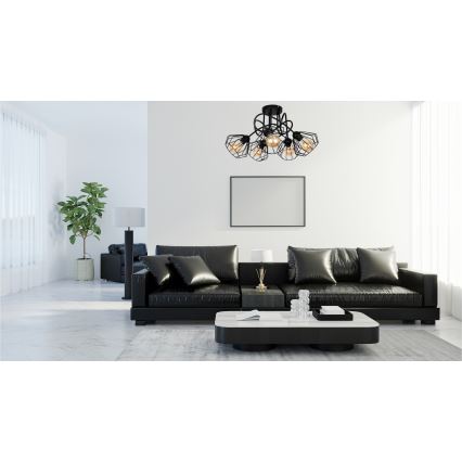 Přisazený lustr CEED 5xE27/60W/230V