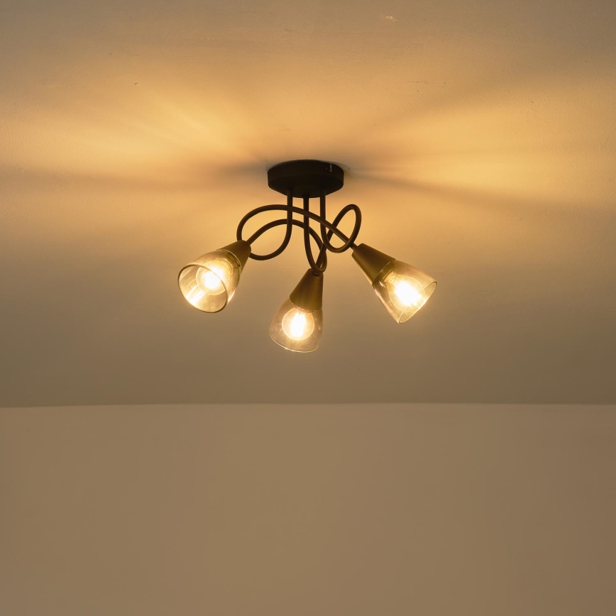 Přisazený lustr CLASSY 3xE14/7W/230V