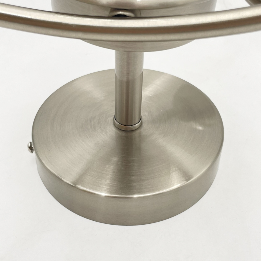 Přisazený lustr DONNA 3xE27/60W/230V nikl