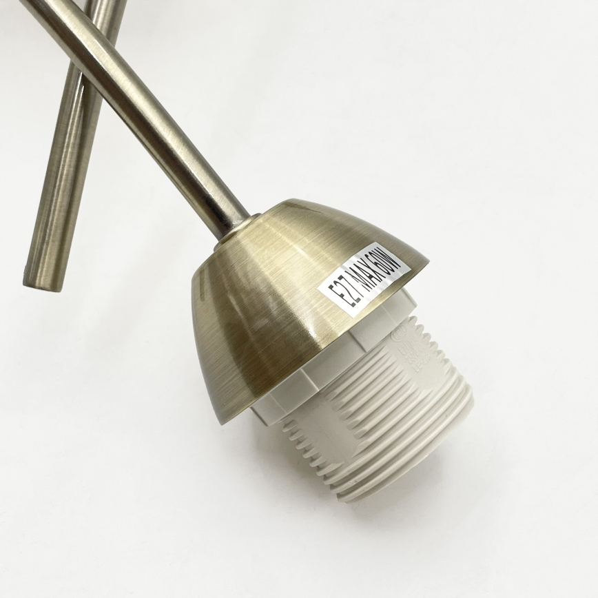 Přisazený lustr DONNA 3xE27/60W/230V patina