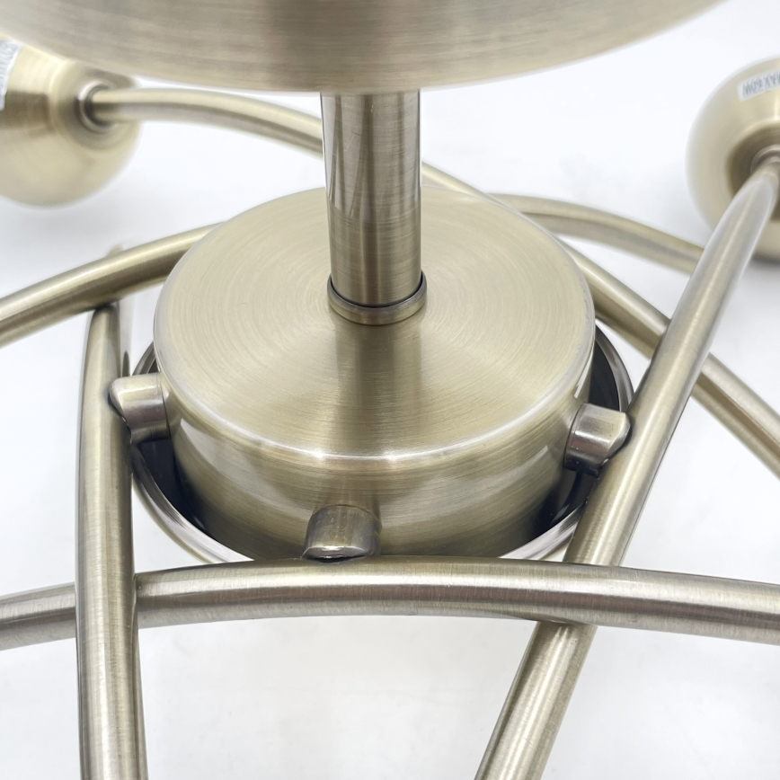 Přisazený lustr DONNA 5xE27/60W/230V patina