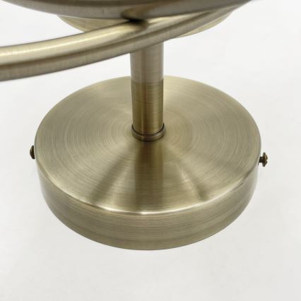 Přisazený lustr DONNA 5xE27/60W/230V patina