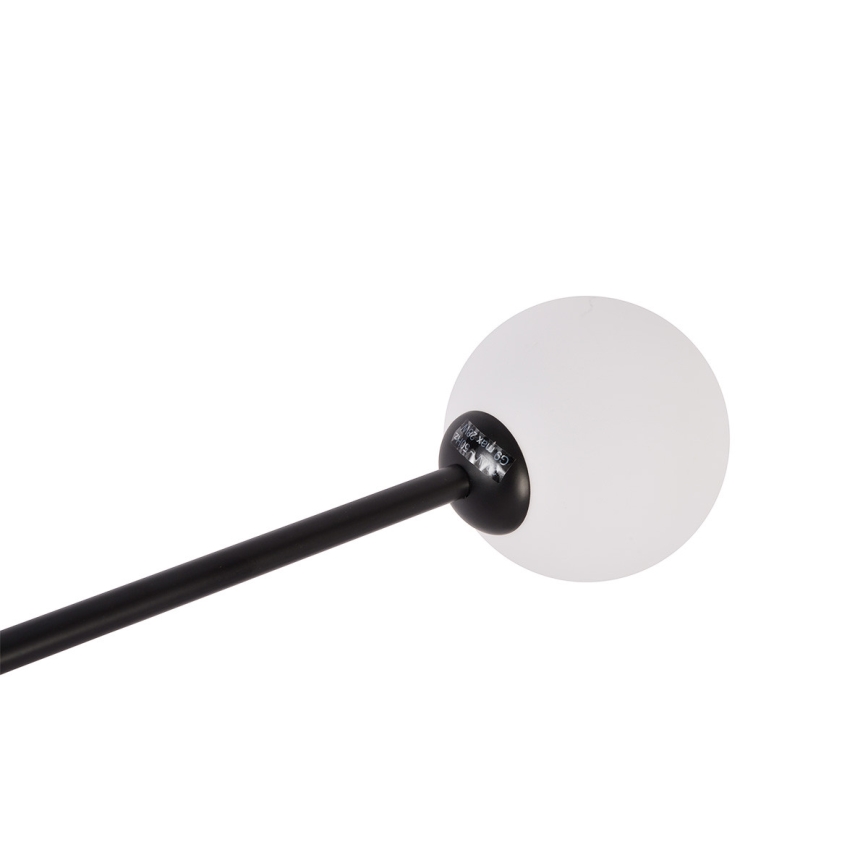 Přisazený lustr DORADO 6xG9/28W/230V černá