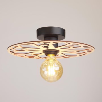 Přisazený lustr FALCO 1xE27/60W/230V pr. 30 cm béžová
