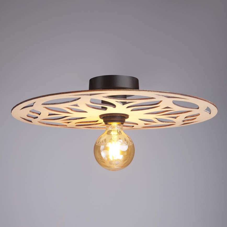 Přisazený lustr FALCO 1xE27/60W/230V pr. 40 cm béžová