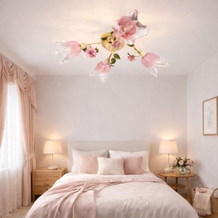 Přisazený lustr FIORINTINO 4xE14/40W/230V