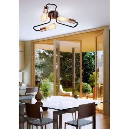 Přisazený lustr HERPE 3xE27/60W/230V