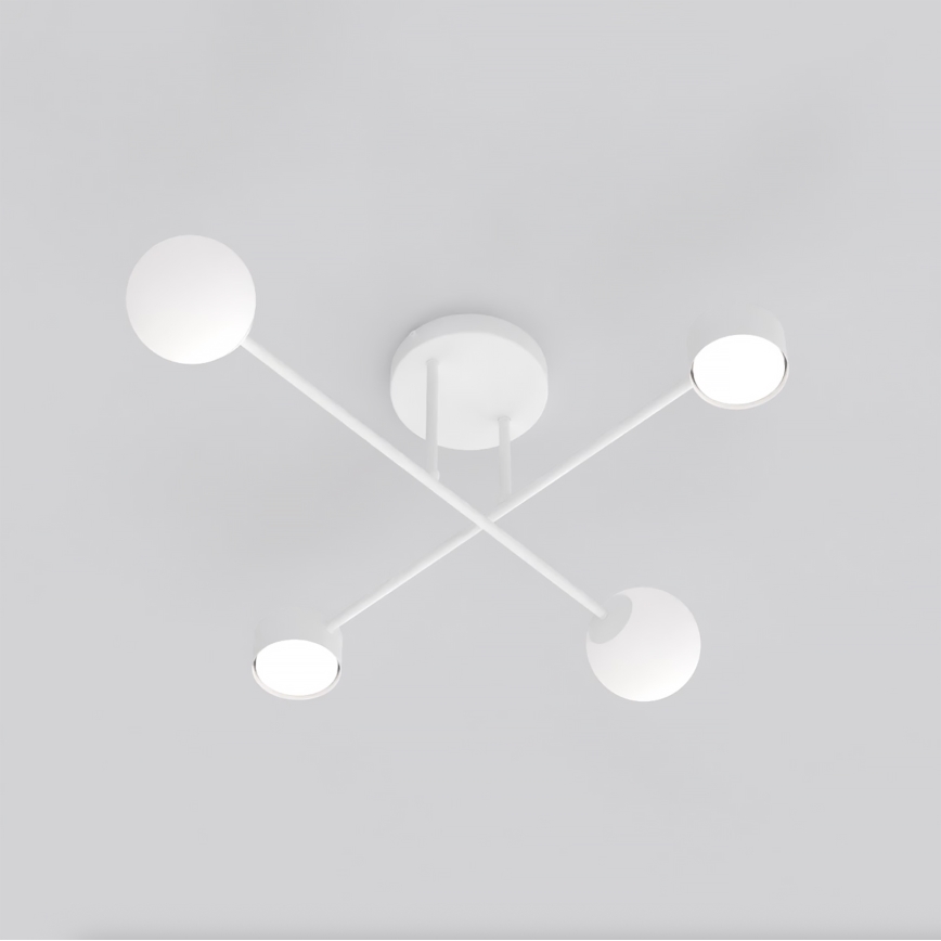 Přisazený lustr HOLON 2xG9/8W/230V + 2xGX53/12W bílá