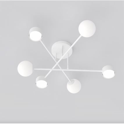 Přisazený lustr HOLON 3xG9/8W/230V + 3xGX53/12W bílá