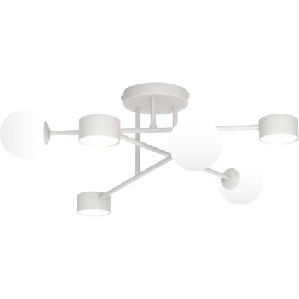 Přisazený lustr HOLON 3xG9/8W/230V + 3xGX53/12W šedá