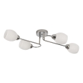Přisazený lustr KING 4xE27/15W/230V lesklý chrom
