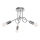 Přisazený lustr LOOP 3xE27/15W/230V lesklý chrom