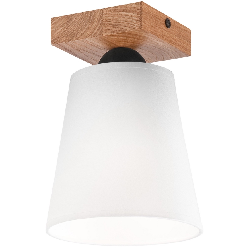 Přisazený lustr LULA 1xE27/60W/230V dub