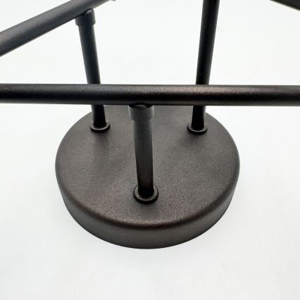 Přisazený lustr MALENA 3xE14/5W/230V hnědá/bílá