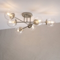 Přisazený lustr MALENA 6xE14/5W/230V matný chrom/čirá
