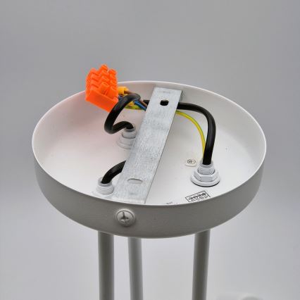 Přisazený lustr MATYLDA 3xE27/60W/230V bílá
