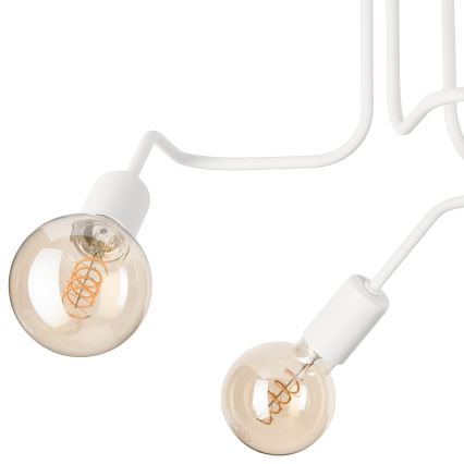 Přisazený lustr MATYLDA 3xE27/60W/230V bílá