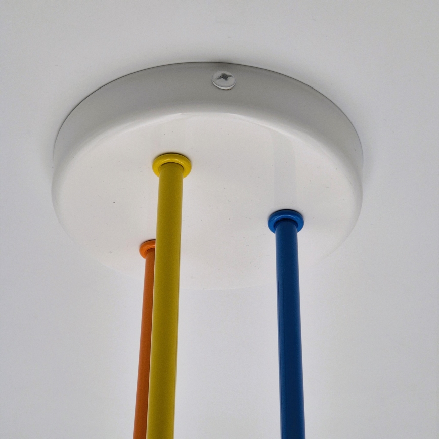 Přisazený lustr MATYLDA 3xE27/60W/230V pestrobarevná