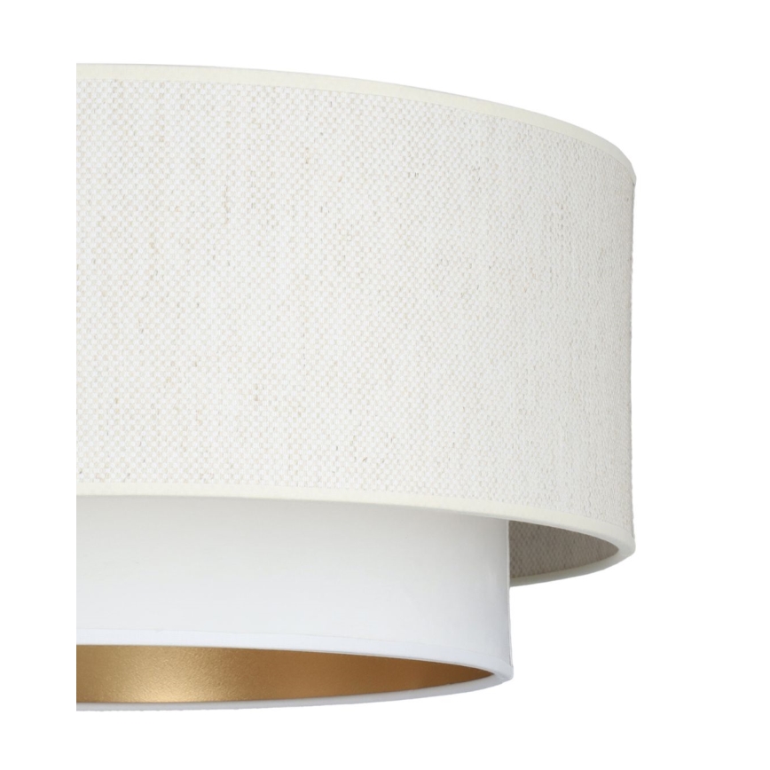 Přisazený lustr NATIA 1xE27/60W/230V bílá