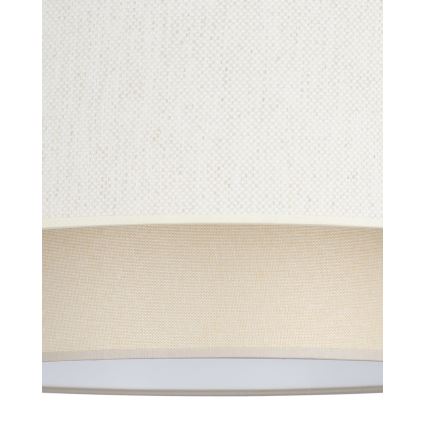 Přisazený lustr NATIA 1xE27/60W/230V pr. 45 cm krémová