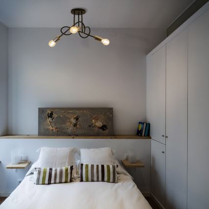 Přisazený lustr OXFORD 3xE27/15W/230V