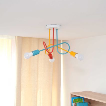 Přisazený lustr OXFORD 3xE27/15W/230V