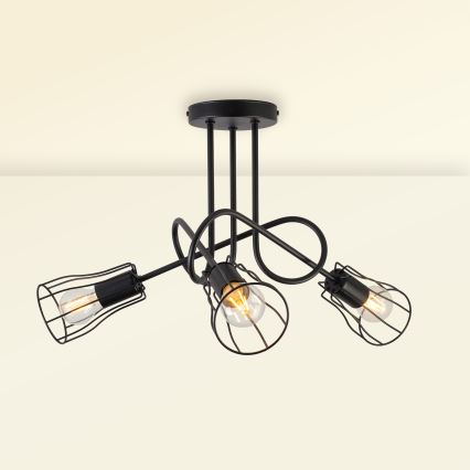 Přisazený lustr OXFORD 3xE27/15W/230V