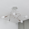 Přisazený lustr OXFORD 5xE27/15W/230V lesklý chrom