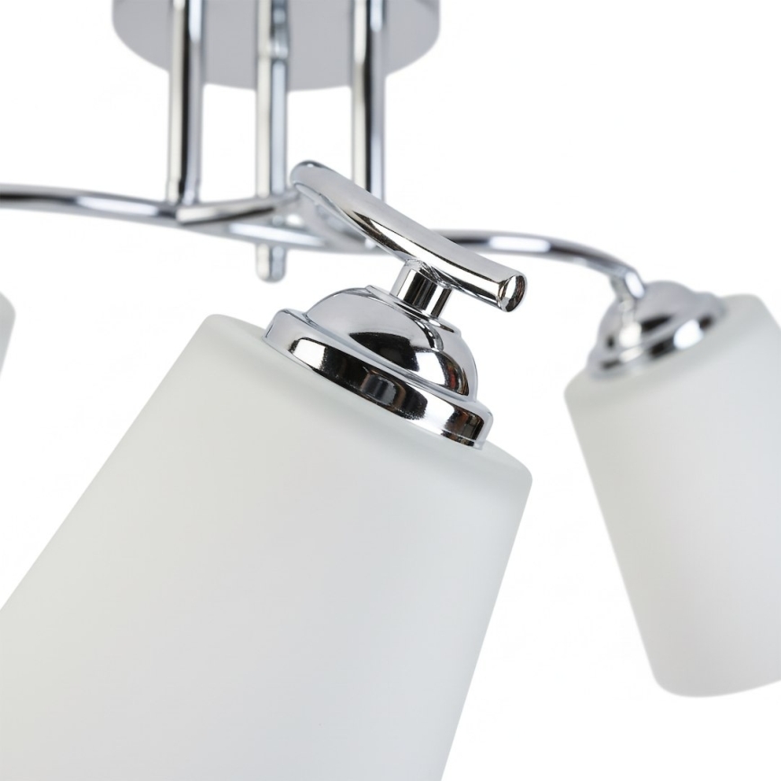 Přisazený lustr PAFOS 3xE27/15W/230V lesklý chrom