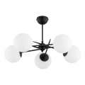 Přisazený lustr PRIMERY 5xE14/10W/230V černá