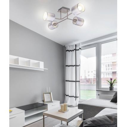 Přisazený lustr SAX 4xE14/40W/230V