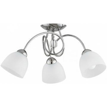 Přisazený lustr SELENE 3xE27/15W/230V lesklý chrom