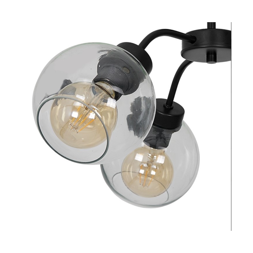 Přisazený lustr SOFIA 3xE27/60W/230V čirá