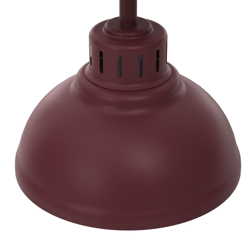 Přisazený lustr SVEN 1xE27/15W/230V pr. 21 cm burgundy