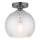 Přisazený lustr TALISA 1xE27/40W/230V černý chrom
