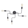 Přisazený lustr TUBE 5xE27/15W/230V