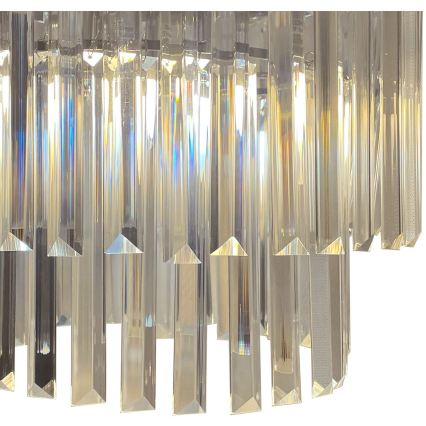 Přisazený lustr VETRO 4xE14/40W/230V lesklý chrom