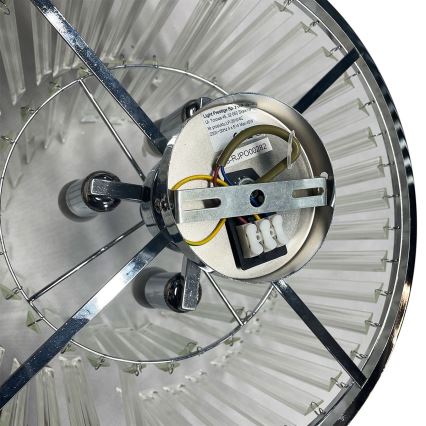 Přisazený lustr VETRO 4xE14/40W/230V lesklý chrom