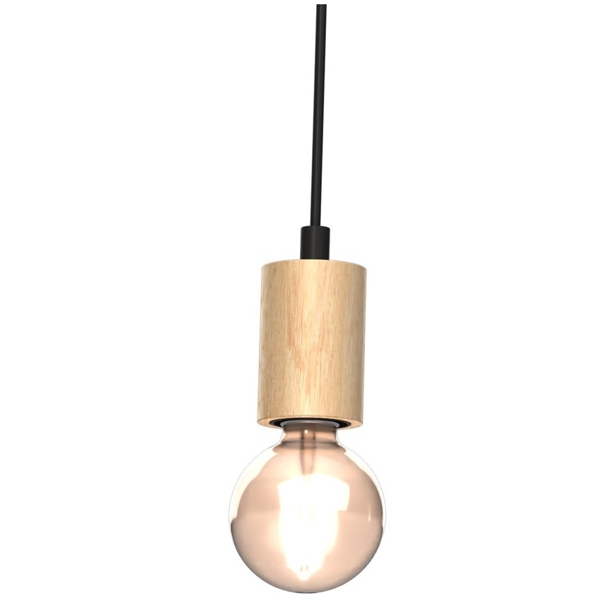 Přisazený lustr VIGA 3xE27/60W/230V dřevo