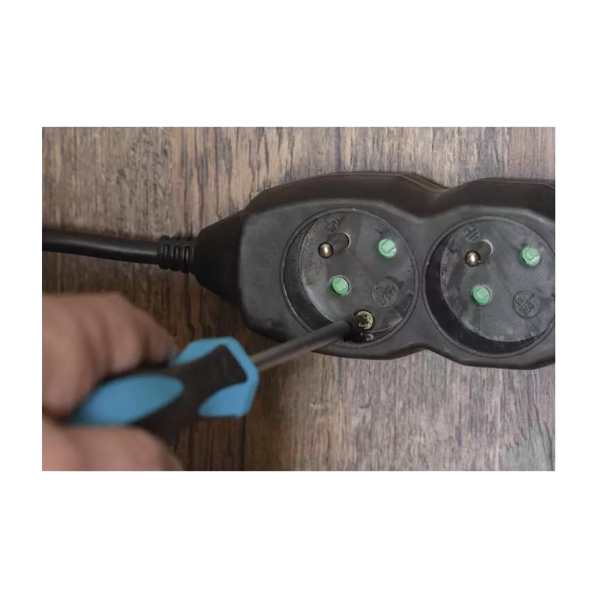 Prodlužovací kabel 3Z 5m černá