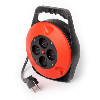 Prodlužovací kabel na bubnu 4Z 8m