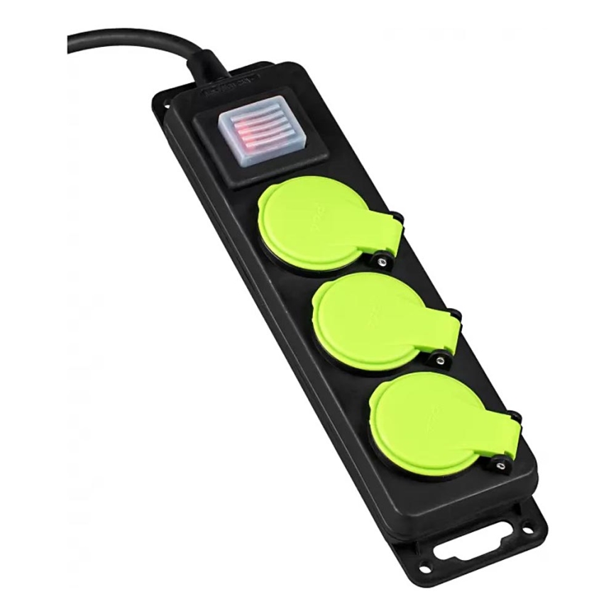 Prodlužovací kabel s vypínačem 3Z 5m IP44