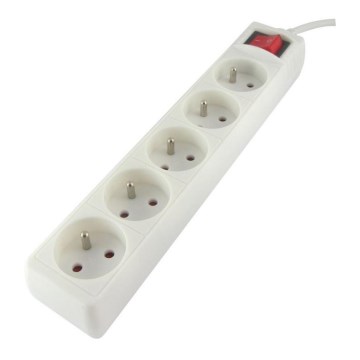Prodlužovací kabel s vypínačem 5Z 1,5 m Prodlužovací kabel s vypínačem 5Z 1,5 m