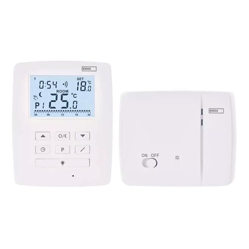 Programovatelný termostat 230V+2xAA