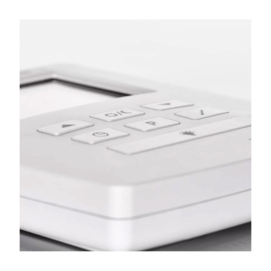 Programovatelný termostat 230V+2xAA