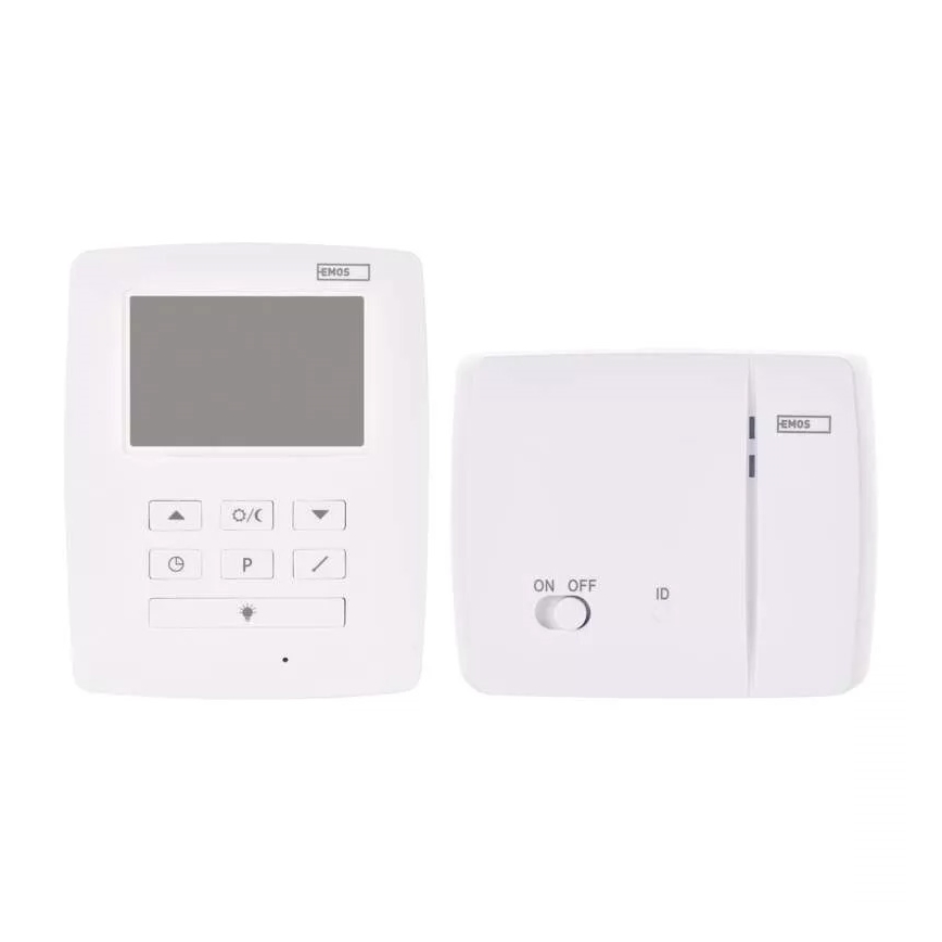 Programovatelný termostat 230V+2xAA